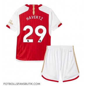 Arsenal Kai Havertz #29 Replika Hemmatröja Barn 2023-24 Kortärmad (+ Korta byxor)